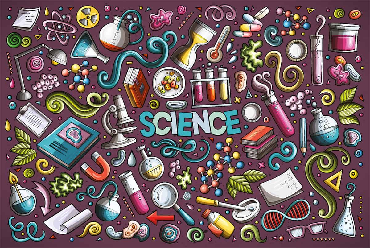 Gcse Tutors Science banner multiples testubes , microscopes and experimental instruments